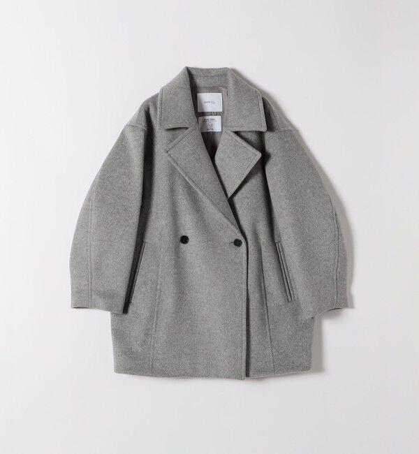 SHIPS any「《一部追加予約》【WEB限定】PURE WOOL コクーン テーラード ショート コート 26AW」|その他|
