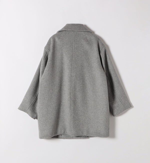 SHIPS any「《一部追加予約》【WEB限定】PURE WOOL コクーン テーラード ショート コート 26AW」|その他|