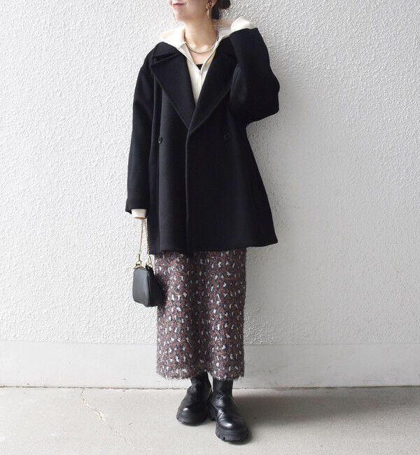 SHIPS any「《一部追加予約》【WEB限定】PURE WOOL コクーン テーラード ショート コート 26AW」|その他|