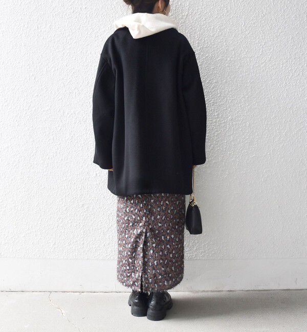 SHIPS any「《一部追加予約》【WEB限定】PURE WOOL コクーン テーラード ショート コート 26AW」|その他|
