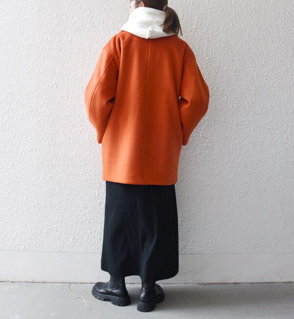 SHIPS any「《一部追加予約》【WEB限定】PURE WOOL コクーン テーラード ショート コート 26AW」|その他|