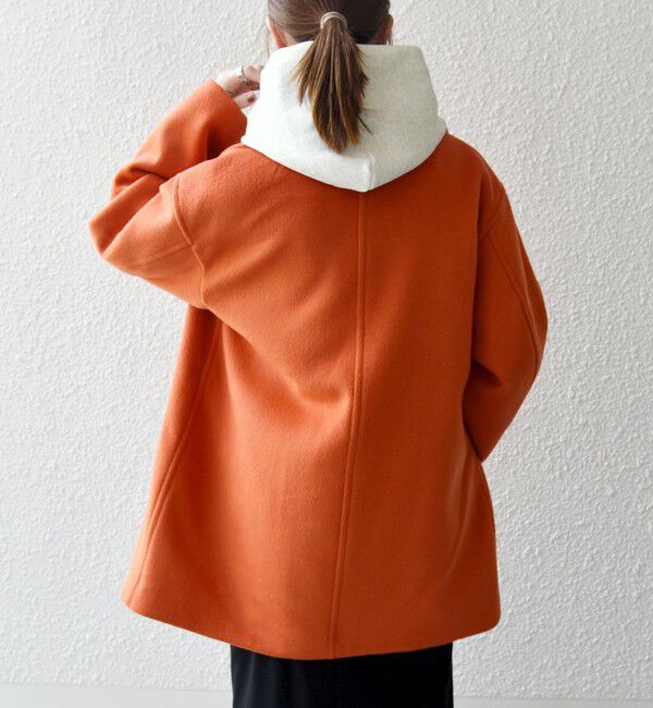 SHIPS any「《一部追加予約》【WEB限定】PURE WOOL コクーン テーラード ショート コート 26AW」|その他|
