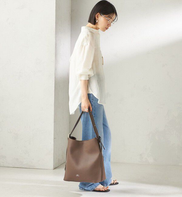 SHIPS for women「【WEB限定】George Cinq:BUCKET BAG（L）」|ショルダー・メッセンジャー|