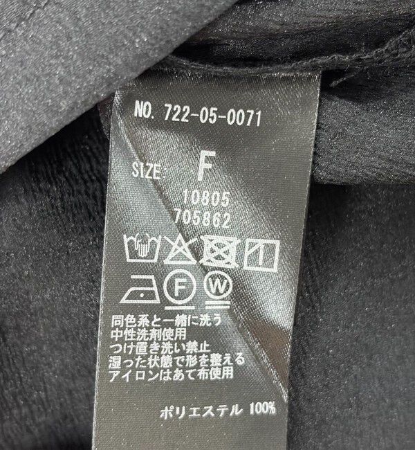 SHIPS any「〈手洗い可能〉シアー ワイド トップス  &times; フレンチ ロゴ TEE」|シャツ・ブラウス|