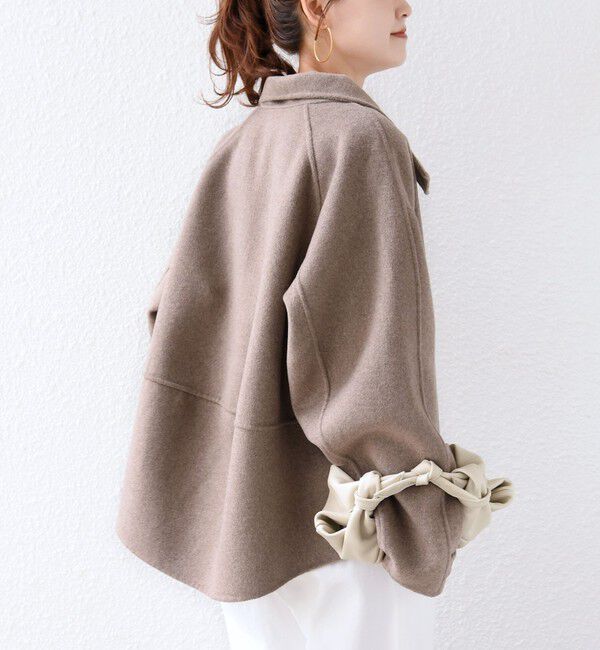 SHIPS for women「【WEB限定】スタンドカラー リバーコート」|その他|