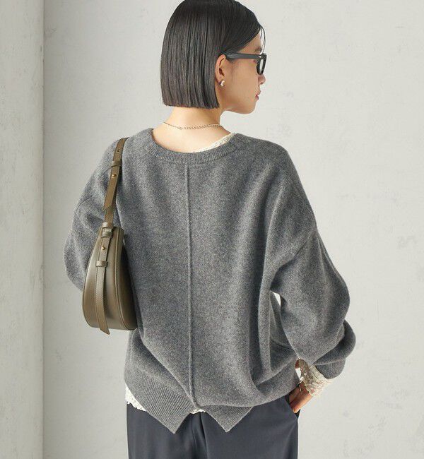 SHIPS for women「〈手洗い可能〉ウール カシミヤ V ネック プルオーバー」|ニット・セーター|