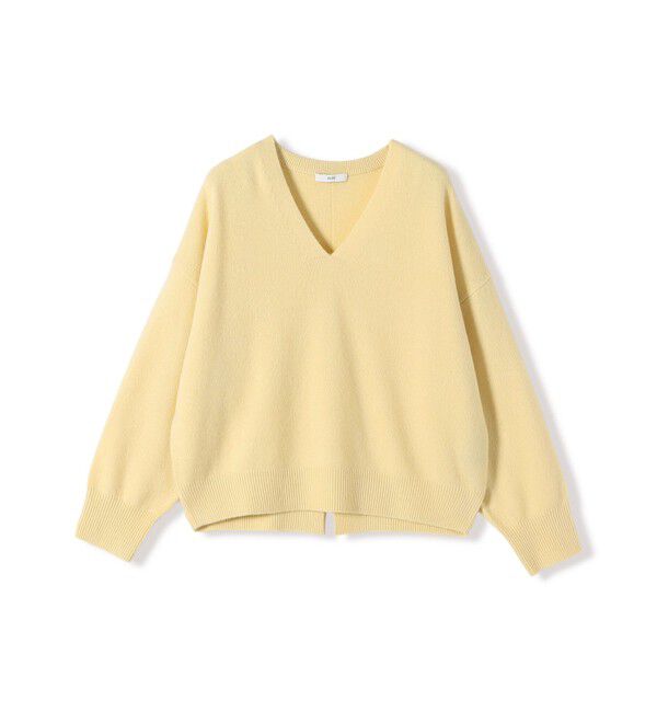 SHIPS for women「〈手洗い可能〉ウール カシミヤ V ネック プルオーバー」|ニット・セーター|