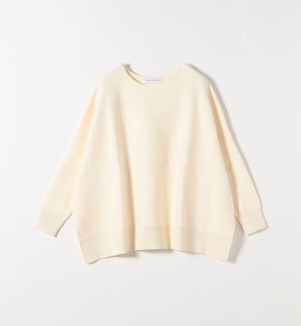 quaranciel「〈洗濯機可能〉ボートネック ワイド ニット プルオーバー 26AW」|ニット・セーター|