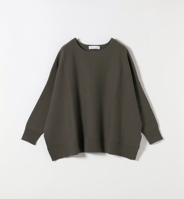 quaranciel「〈洗濯機可能〉ボートネック ワイド ニット プルオーバー 26AW」|ニット・セーター|