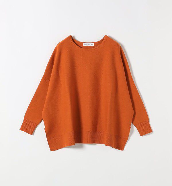 quaranciel「〈洗濯機可能〉ボートネック ワイド ニット プルオーバー 26AW」|ニット・セーター|