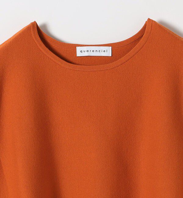 quaranciel「〈洗濯機可能〉ボートネック ワイド ニット プルオーバー 26AW」|ニット・セーター|