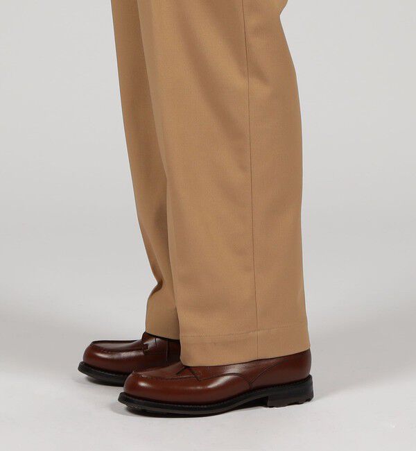 TOMORROWLAND BUYING WEAR「Tangent FRENCH ARMY CHINO コットンツイル ワイドトラウザーズ」|スラックス|