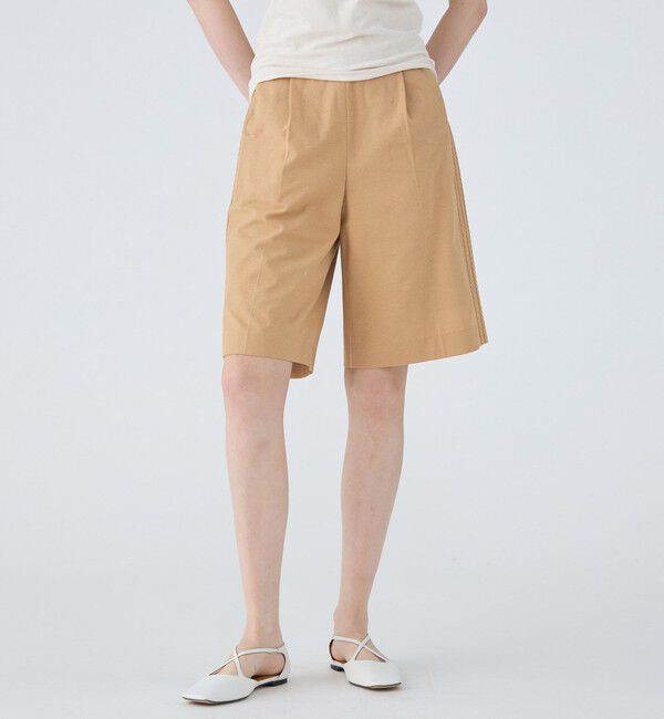 MACPHEE「コットンジョーゼット ハーフパンツ」|その他|