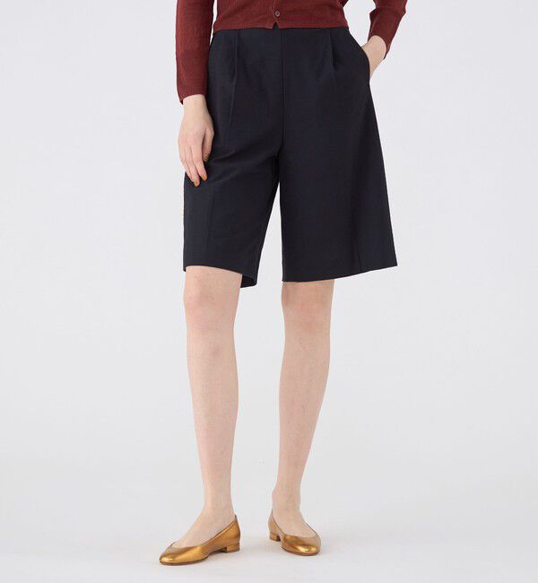 MACPHEE「コットンジョーゼット ハーフパンツ」|その他|