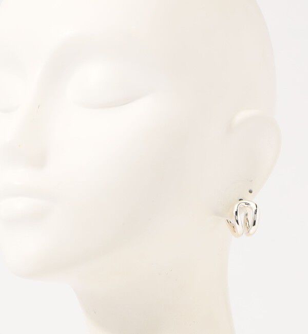 TOMORROWLAND GOODS「LIE STUDIO STEFFIE シルバーピアス」|ピアス|