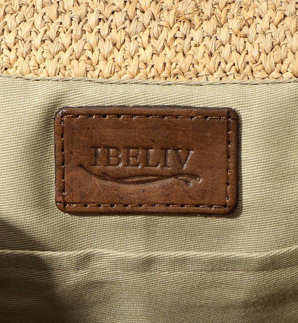 TOMORROWLAND GOODS「IBELIV VAHINY ラフィア バックパック 」|リュック|