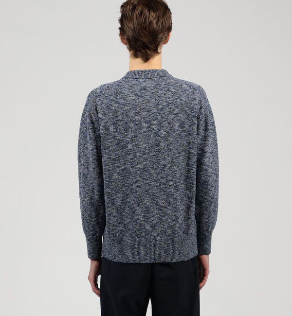 TOMORROWLAND MENS「TOMORROWLAND tricot コットンナイロンメランジニット クルーネックプルオーバー」|ニット・セーター|