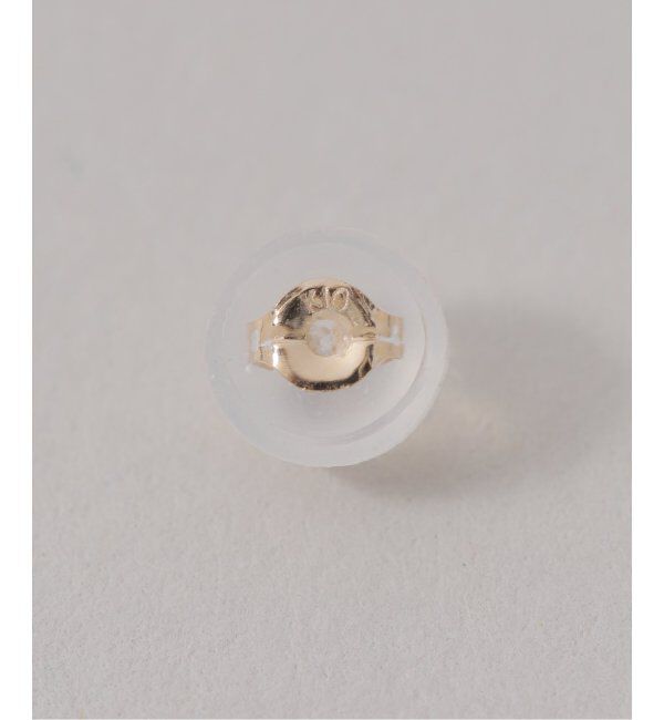 Lilas by Spick&Span「ダブルV線フープピアス K10（両耳）」|ピアス|