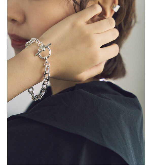Spick and Span「【SAMH by LILAS】ボリュームチェーンブレスレット SV」|ブレスレット・バングル|