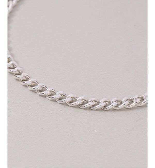 Spick and Span「【SAMH by LILAS】カラビナキヘイチェーンネックレス SV」|ネックレス|