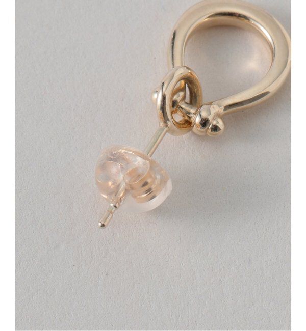 Lilas by Spick&Span「ホースシューピアス K10（両耳）」|ピアス|