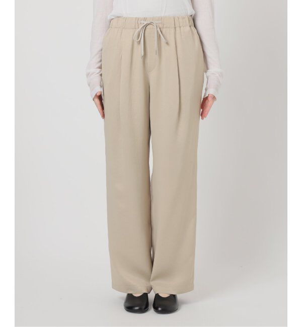 Spick and Span「ワッシャーサテンイージーパンツ」|その他|
