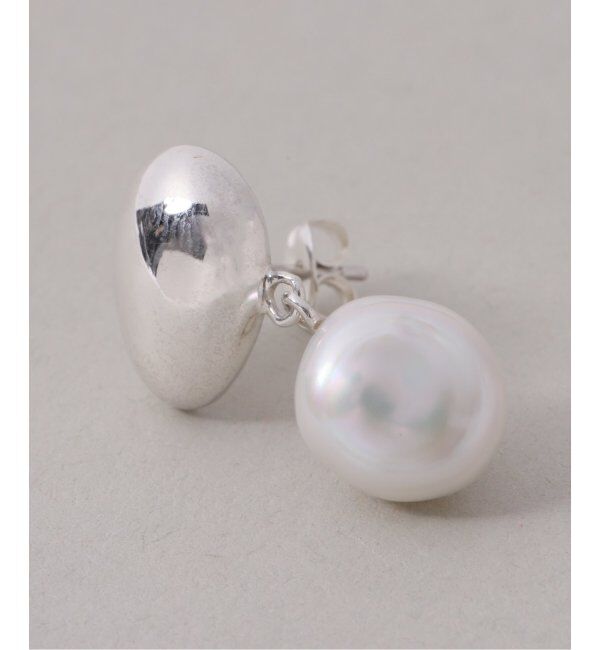 Spick and Span「《WEB限定》【SAMH by LILAS】ケシパールピアス SV(両耳)」|ピアス|
