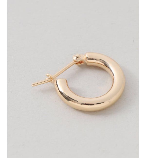Spick and Span「《WEB限定》【SAMH by LILAS】フープピアスK18GP（両耳）」|ピアス|