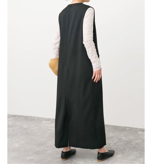 Spick and Span「《WEB限定 / 追加》ダブルクロスVネックワンピース」|ワンピース|
