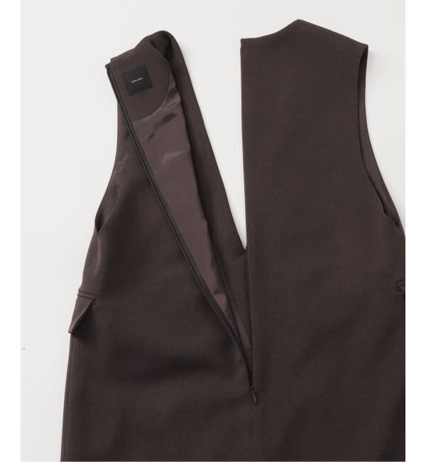 Spick and Span「《WEB限定 / 追加》ダブルクロスVネックワンピース」|ワンピース|