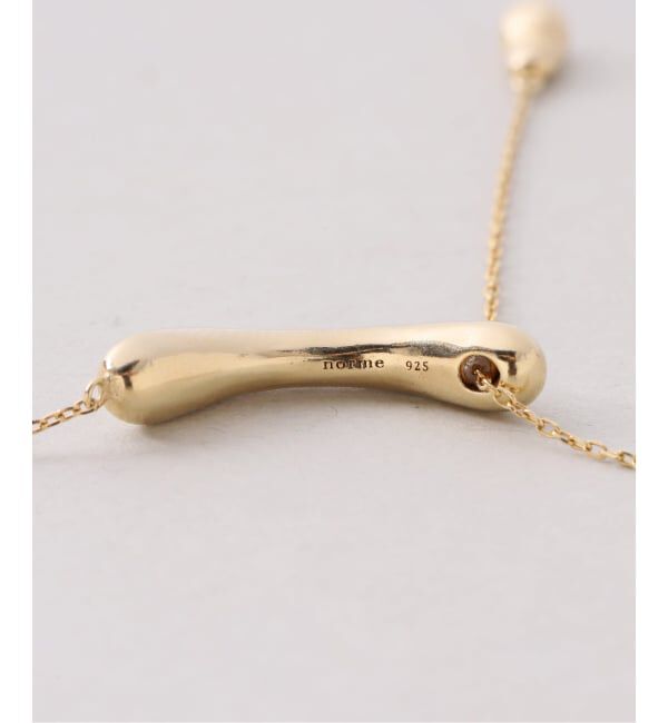 NOBLE「《追加》norme/ノーム lattice necklace(ゴールド)」|ネックレス|