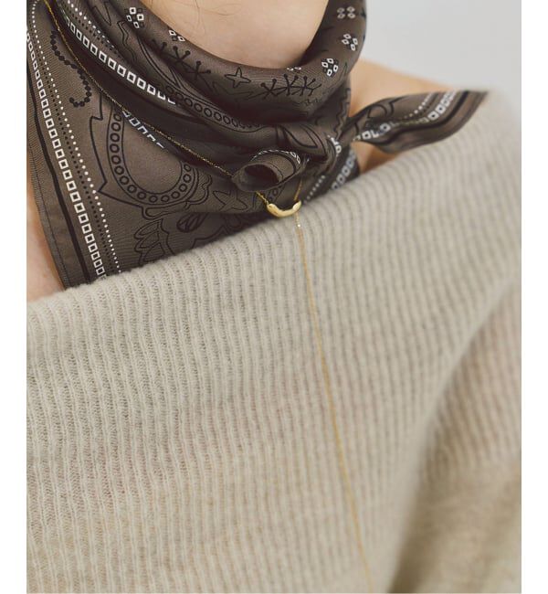 NOBLE「《追加》norme/ノーム lattice necklace(ゴールド)」|ネックレス|