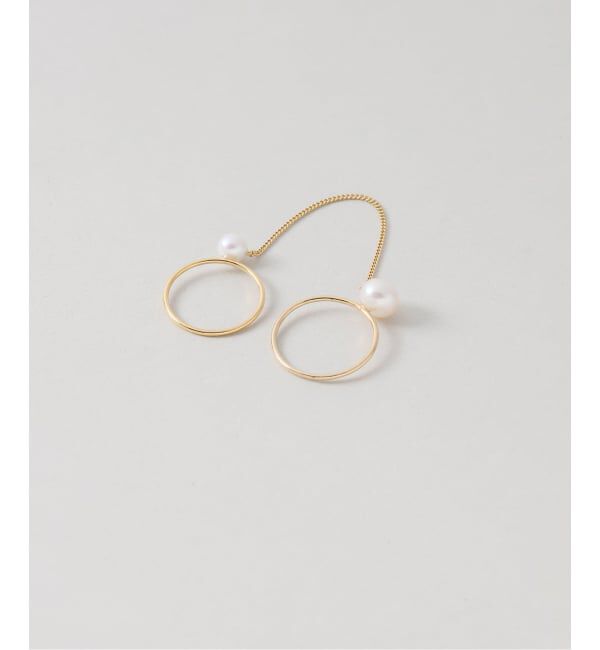 U by SPICK&SPAN「jour couture / ジュール クチュール パールチェーンリング」|リング|