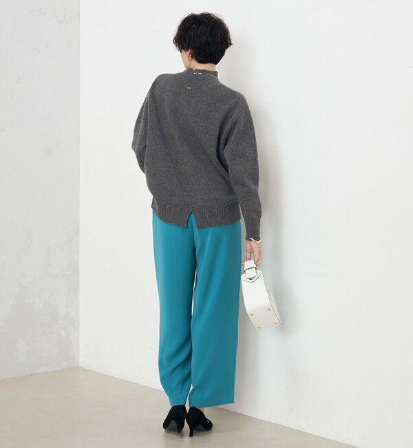 NOLLEY'S「《セットアップ対応》ウォッシャブルダブルクロスワイドパンツ」|その他|