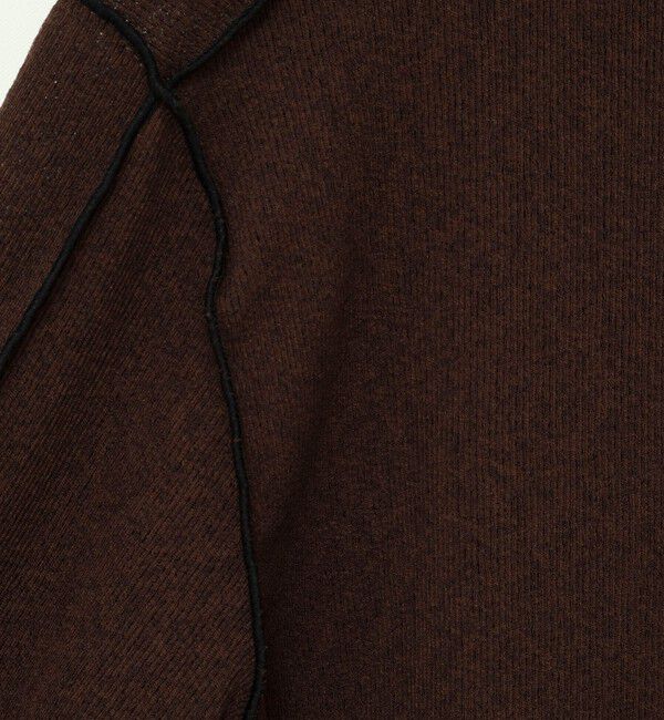 NOLLEY'S「ウォッシャブルドライテレコメロー配色プルオーバー」|Tシャツ・カットソー|