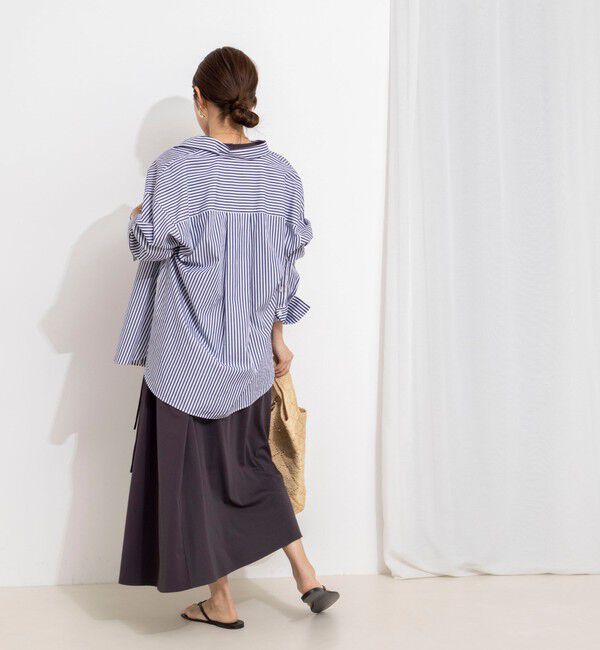 NOLLEY'S「ウォッシャブル布帛切り替えワンピース」|ワンピース|