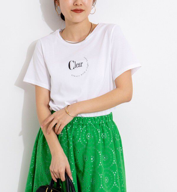 NOLLEY'S「ウォッシャブルプリントT」|Tシャツ・カットソー|