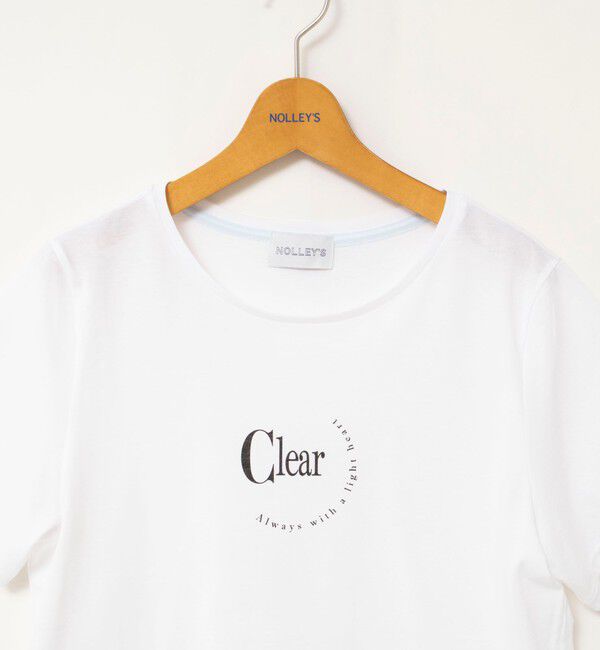 NOLLEY'S「ウォッシャブルプリントT」|Tシャツ・カットソー|