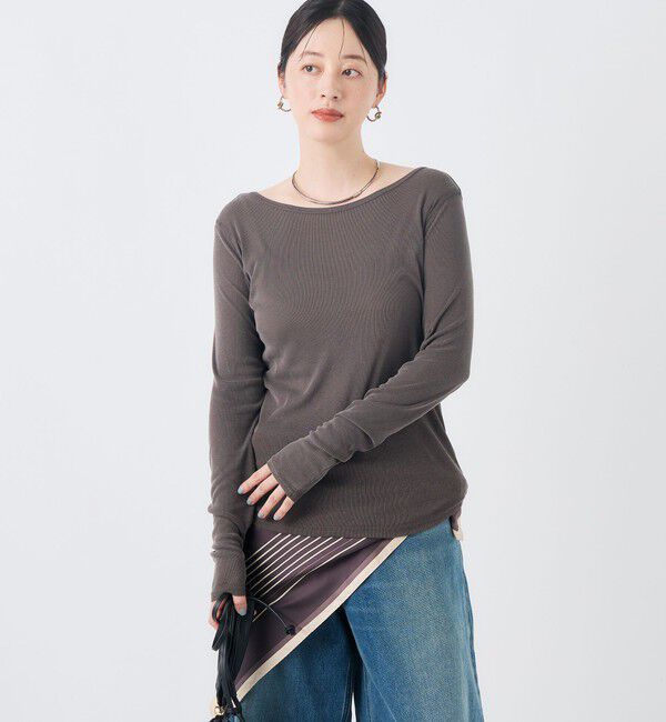 NOLLEY'S「ウォッシャブルフィブリルテレコロンT」|Tシャツ・カットソー|