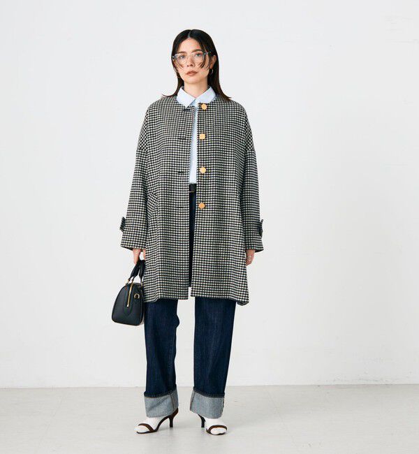 NOLLEY'S「【Traditional WeatherWear/トラディショナルウェザーウェア】MALTON N/C」|ノーカラーコート|