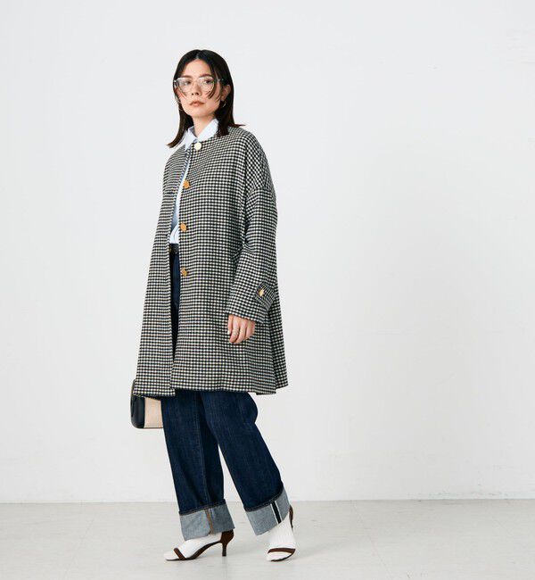 NOLLEY'S「【Traditional WeatherWear/トラディショナルウェザーウェア】MALTON N/C」|ノーカラーコート|