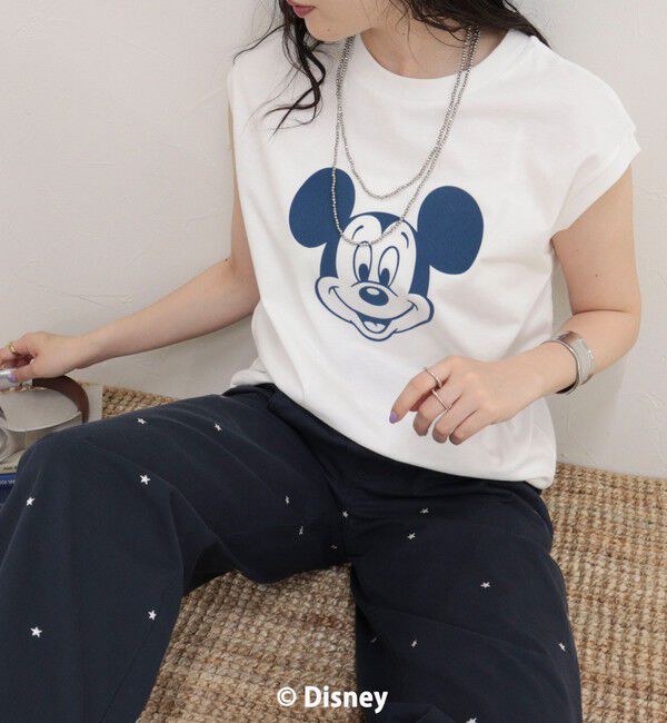 fredy emue「【GOOD ROCK SPEED/グッドロックスピード】MICKEYノースリーブTシャツ」|Tシャツ・カットソー|オフホワイト