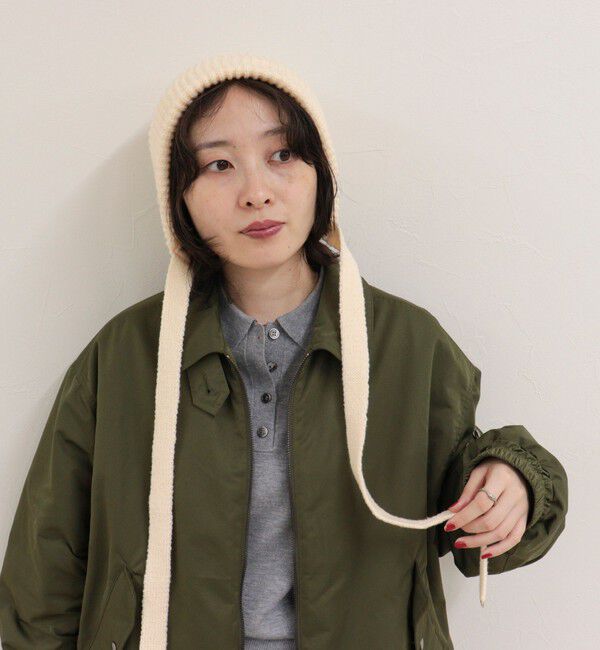 fredy emue「リボンニットワッチ」|ニット帽|