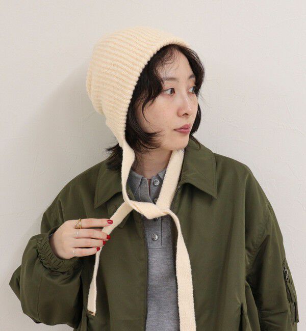 fredy emue「リボンニットワッチ」|ニット帽|
