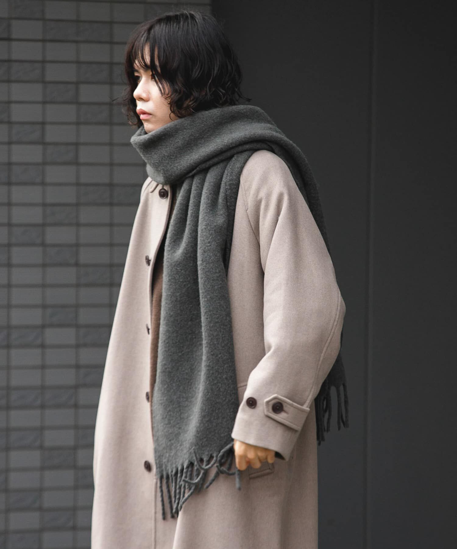 URBAN RESEARCH DOORS「ボリュームマフラー」|マフラー|