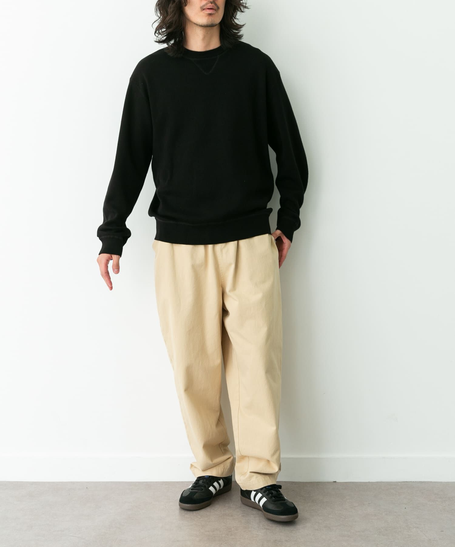 Sonny Label 「スウェットライクニットプルオーバー」|ニット・セーター|