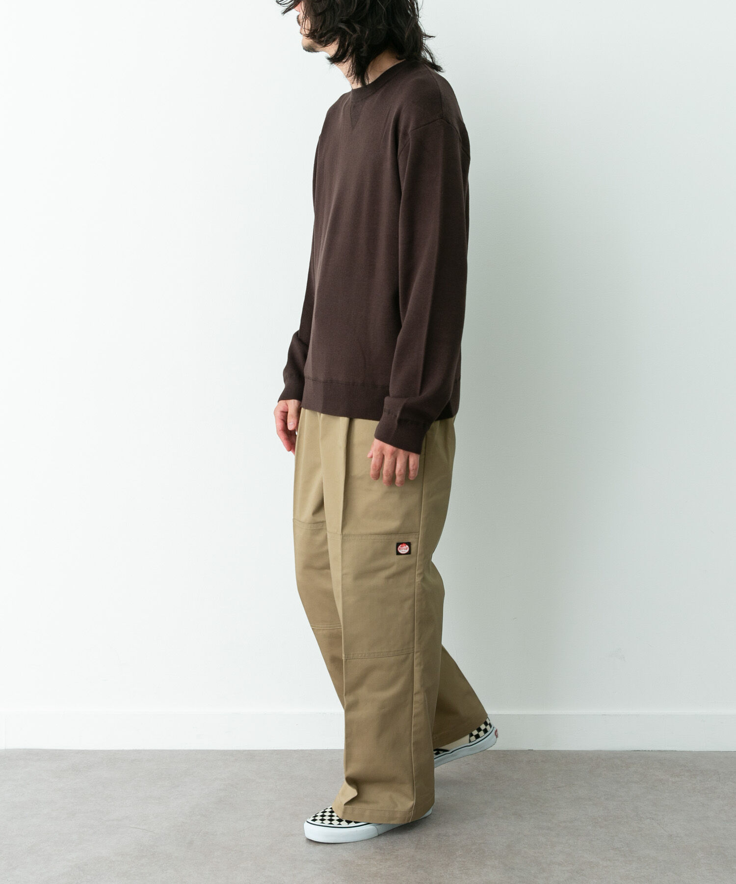 Sonny Label 「スウェットライクニットプルオーバー」|ニット・セーター|