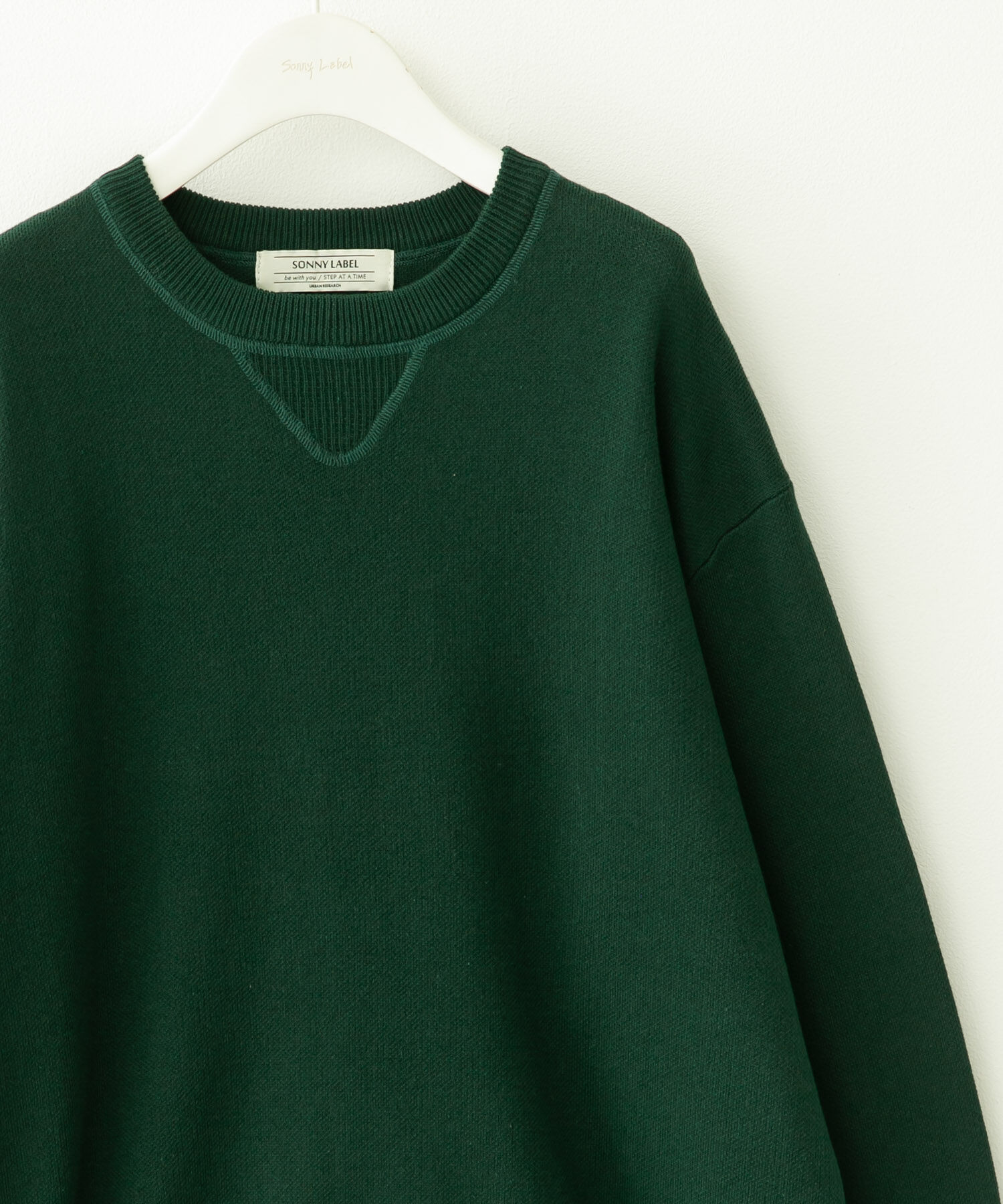 Sonny Label 「スウェットライクニットプルオーバー」|ニット・セーター|