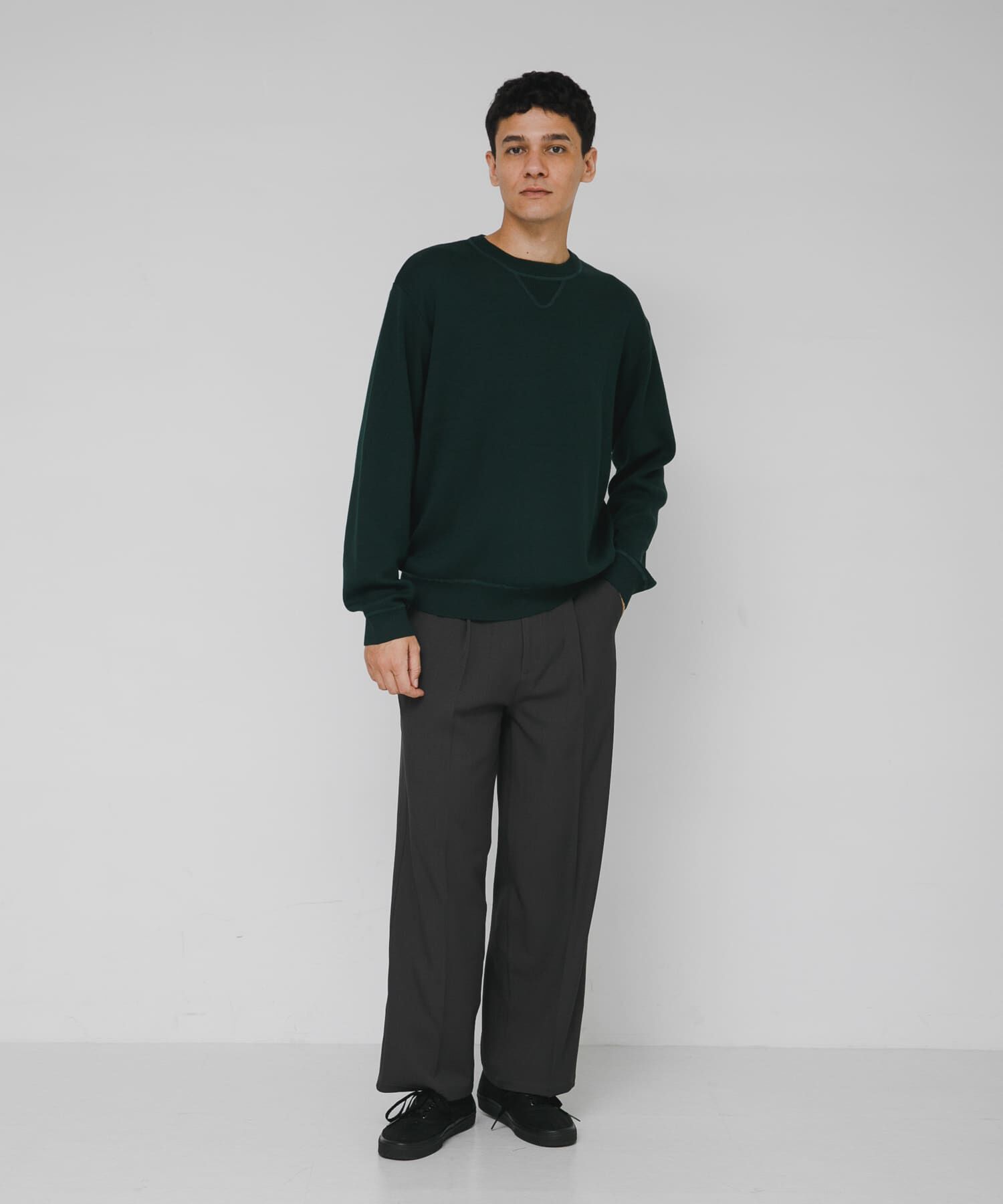Sonny Label 「スウェットライクニットプルオーバー」|ニット・セーター|