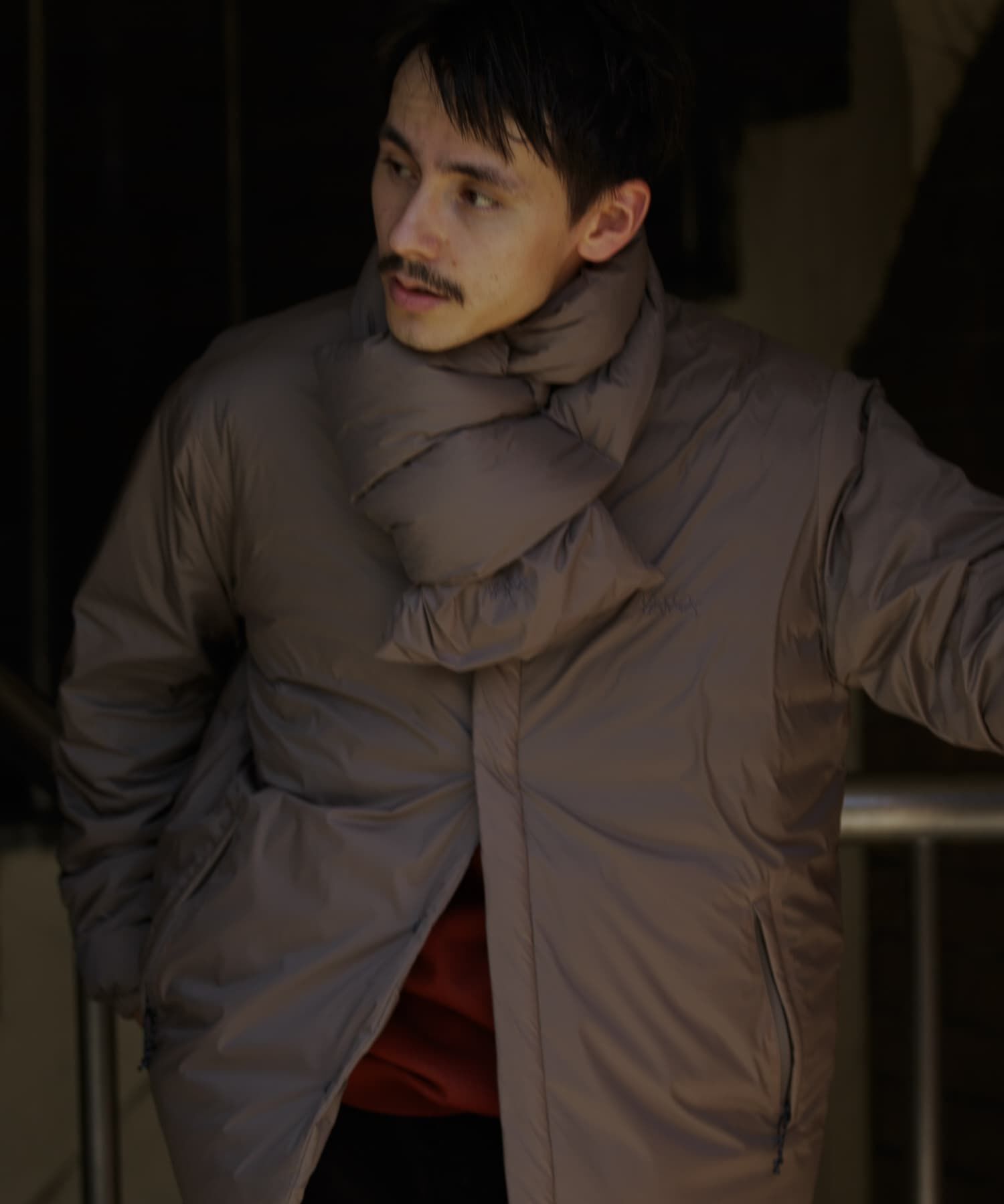 URBAN RESEARCH DOORS「『別注』NANGA&times;DOORS　DOWN MUFFLER」|マフラー|